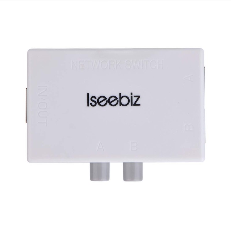Iseebiz® aisi-bi-zu LAN Switching Charger 2 to 1 1 to 2 Switch All Wiring