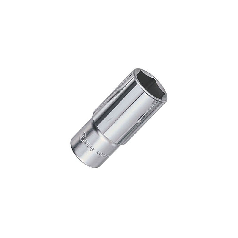 Genius Tools 427838 1/2" Dr. 38mm Deep Hand Socket