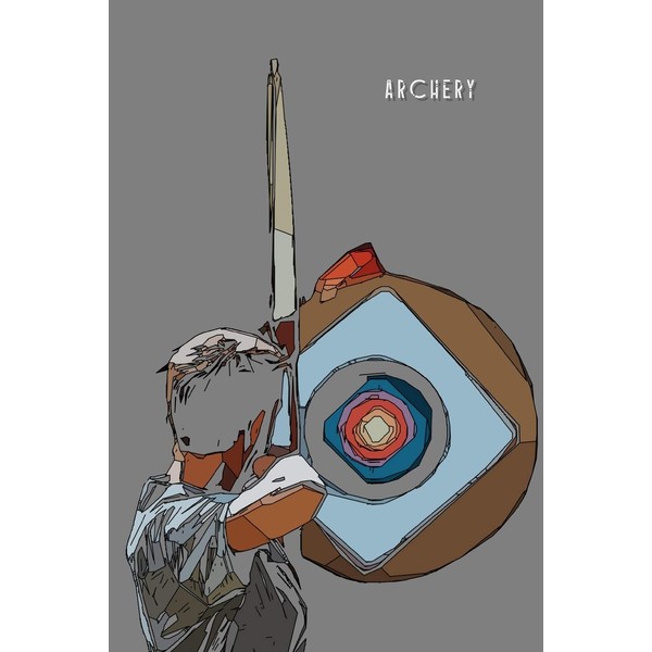 Archery: Journal | Notebook with Archer in Action | Journal