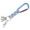 Captain Stag UM-1810 Key Ring with Carabiner Fine Check