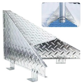 Snow Destroyer for Chimneys, Roof Snow Diverter Roof Vent Snow Guard for Chimneys,Snow Splitter for 6" 8" 10" Wood/Metal Stove Pipes