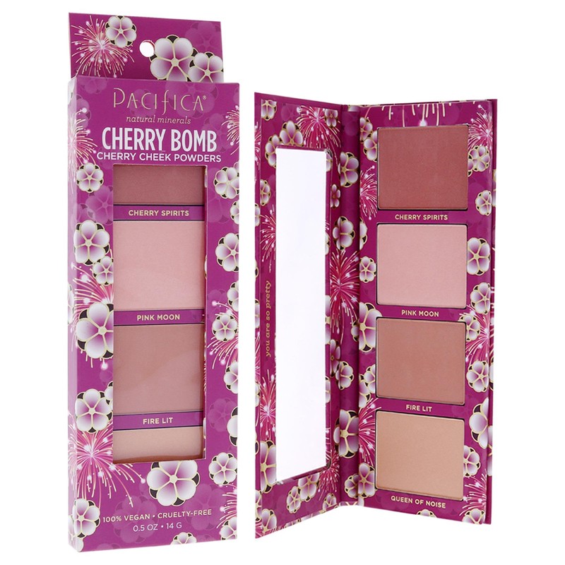 Pacifica Cherry bomb cherry cheek powders, 0.5 Ounce