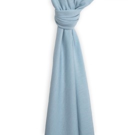 Woolino Baby Swaddle Blanket, 100% Merino Wool Receiving Blanket for Boys & Girls, Swaddles for Newborns 0-3 Months, Blue