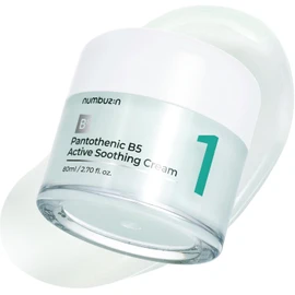 numbuzin No.1 Cream Pantothenic B5 Active Soothing Cream Light Moisturising Face Cream Reduces Sebum Excess Soothes Acne Pantothenic Acid, Niacinamide, Panthenol 80 ml