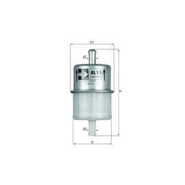 MAHLE KL 11 Fuel Filter