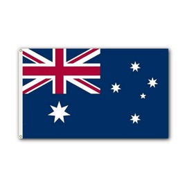 Shoe String King SSK® Australia Outdoor Flag - Large 3' x 5', Weather-Resistant Polyester