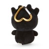 Sanrio 175064 Mini Mascot Holder, Bad Hatsumaru, Polyester, Steel