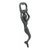 Ebros Gift Rustic Vintage Verdigris Cast Iron Nautical Siren Mermaid