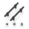 Ravinte 30 Pack 6 Inch Cabinet Pulls Matte Black Kitchen