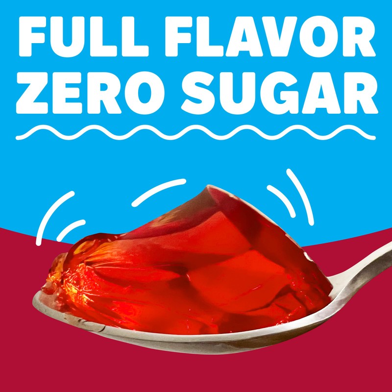 Jell-O Black Cherry Sugar-Free Gelatin Mix (0.3 oz Boxes, Pack