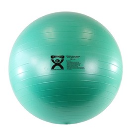 Fabrication Cando Inflatable Exercise Balls (Deluxe 26" (65 cm) Green)