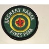 Archery Range Patch Pikes Peak Boy Scouts BSA (22D)