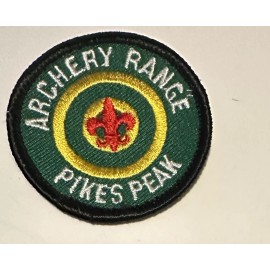 Archery Range Patch Pikes Peak Boy Scouts BSA (22D)