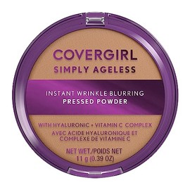COVERGIRL - Polvo prensado con arrugas instantáneas sin edad, color beige natural, 240, 11 gramos