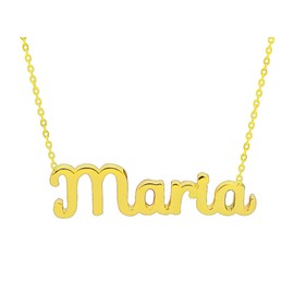 Damen-Halskette mit Namen, Edelstahl, mit Original-Geschenkbox, personalisierter Schmuck für Freunde, Brautpaar Only Faith, standard, Edelstahl, Nicht zutreffend.