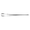 Erem 15AGW Curved Medium Tip Cutting Tweezer, Carbon,, 4.5" Length,
