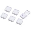 Giftop Gemstone Display Box Jewelry Box Container with Glass Top