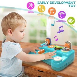 seveclotree Toy from 1 Year, Pop Up Baby Toy from 6 12 Months, Montessori Toy from 1 Year Boys Girls, Motor Skills Toy, Educational Toy, Baby Gifts