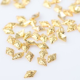 Studded Metal Parts [Pearl Stone Mail Order MK] Diamond Rough About 50 Grains (0.2 x 0.8 inches (4 mm x 2 mm) Carefully Selected Parts, Handmade Accessories, Nail