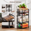 Kadolina Can Organizer for Pantry, 5-Tier Pantry Organizer, Kitchen Organizers