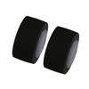 Sevender 13x6x2mm Black Rubber Bearing Roller Guide Pulley Bearing Wheel