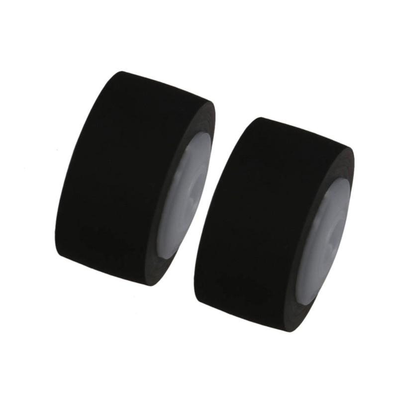 Sevender 13x6x2mm Black Rubber Bearing Roller Guide Pulley Bearing Wheel