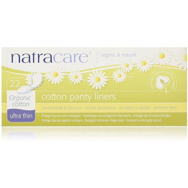 NATRACARE Panty Liner Ultra Thin OR PC (thomaswi), Cotton, 22 Count