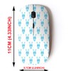 2.4G Wireless Mouse with Cute Pattern Design for All Laptops