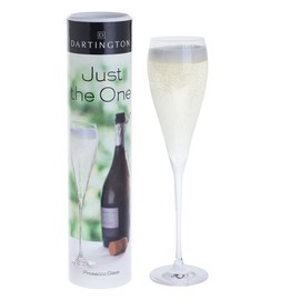 Dartington Crystal ST3180/2 - Just The One - Crystal Prosecco Flute, 6.5 x 6.5 x 28 cm