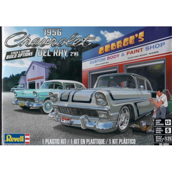Revell 85-4504 1956 Chevy Del Ray 2N1 Model Car Kit