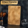 Deer & Oak Premium Extra Large Bamboo Cutting Board -