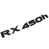 One Pc RX 450h Liftgate Letter Logo Badge Car Emblem