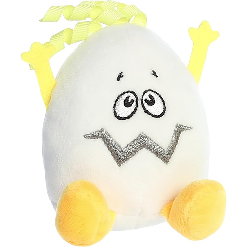Aurora® Punny Eggspressions™ Scrambled Egg Stuffed Animal - Humorous Wordplay
