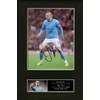 Erling Haaland Man City Signed Reproduction Autograph Football Print Poster