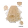 DRESSTELLS Tulle Skirts for Women, A Line Elastic Waist Tiered
