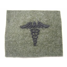 NAVY MEDICAL CORPS  SLEEVE INSIGNIA MARINE GREENS WOOL 1940'S-1950'S  :KY19-3
