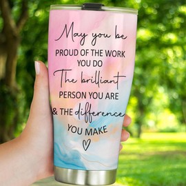 MEDROC Thank You Amazing Hotel Sales Manager Tumbler Stainless Steel 30oz, Appreciation Gifts for Coworkers, Employees & Staffs Women, Driking Coffee Cup For Teammates Birthday Christmas