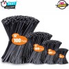 ANOSON Zip Ties Assorted Sizes(4”+6”+8”