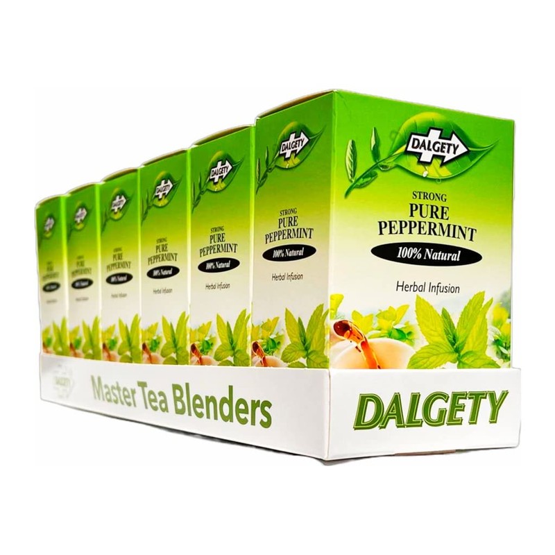 Dalgety Pure Peppermint Herbal Infusion 6x72g Cartons (6 Pack) 100%