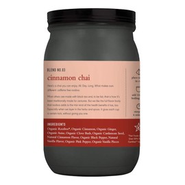 Paromi Tea Organic Cinnamon Chai Caffeine-Free Rooibos Tea, 15 Pyramid Tea Bags - Non-GMO