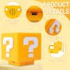 3D Icon Light Night Lights, Question Mark Lamp with Game