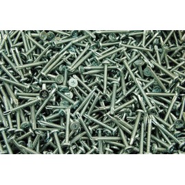 (500) Phillips Pancake Head #10 x 1-1/2 Self-Drilling #3 Tek Screw Zinc SDS