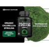 Organic Chlorella and Spirulina - 2500mg - 300 Tablets -
