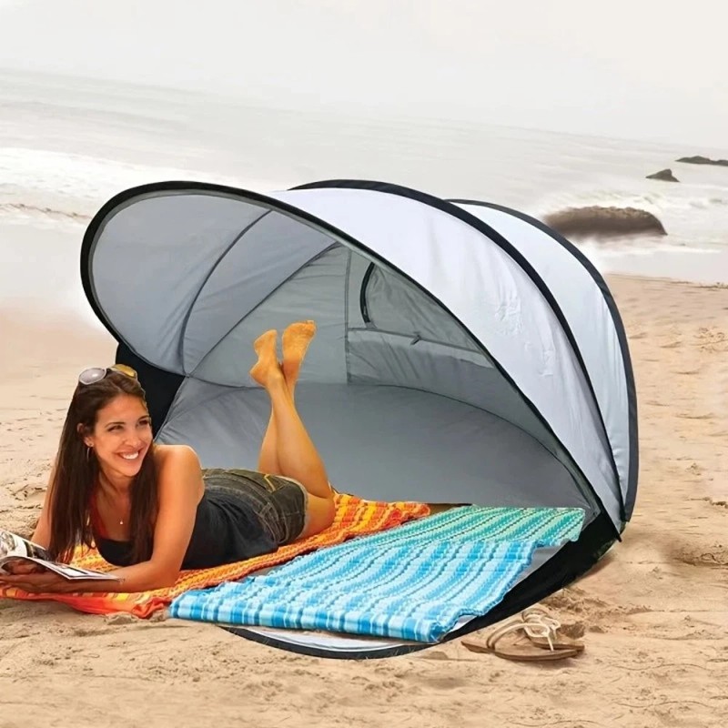 Pop Up Portable Beach Canopy Sun Shade Shelter Outdoor Beach