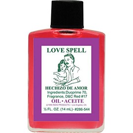 (1Pack) Indio Products Spiritual Anointing Oil- Love Spell 1/2oz