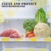 Pack of 8 Antibacterial Fridge Mats, EVA Non-Slip Mat Drawers,