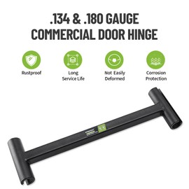 Heavy Weight .134 & .180 Gauge Commercial Door Hinge Adjustment Tool | Hinge Bender | Hinge Adjustment Wrench Tool | Fits Knuckle 0.75-0.812