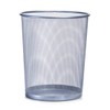 Zeller Paper Bin 29,5x35cm, Silber/Stahl, Multi-Colour, 29.5 x 29.5 x