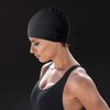 2 Pieces Elastic Swim Caps Comfortable Fabric Swimming Hat Lightweight