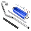 HAUERTZX Big Bore Muffler Exhaust Silencer Pipe Head Kit Compatible